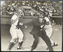 Load image into Gallery viewer, 1956 Minnie Minoso Original Type 1 Photo Cuban Baseball Umpire Amado Maestri LOA