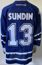 Load image into Gallery viewer, Mats Sundin Autographed Toronto Maple Leafs Signed Koho Hockey Jersey NHL JSA