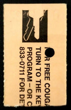 Load image into Gallery viewer, 1975 Chicago Amphitheatre WHA Hockey Ticket Chicago Cougars San Diego Mariners