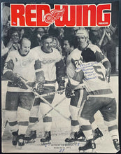 Load image into Gallery viewer, 1972 Detroit Olympia NHL Hockey Program Red Wings vs Bruins Orr Gets 37th Goal