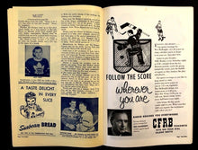 Load image into Gallery viewer, 1956 Maple Leaf Gardens NHL Hockey Program VTG Leafs vs Rangers Ron Stewart