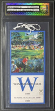 Load image into Gallery viewer, 2000 82nd PGA Championship Full Ticket Valhalla Golf Tiger Woods PGA Win #22