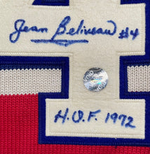 Load image into Gallery viewer, Jean Beliveau Autographed Montreal Canadiens CCM NHL Hockey Jersey COA HOF
