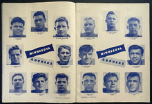 Load image into Gallery viewer, 1947 NCAA Football University of Michigan Wolverines Program Homecoming Game