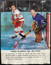 Load image into Gallery viewer, 1964 Toronto Star Premium Bower + McDonald Hockey Promo Contest On Back Rare NHL