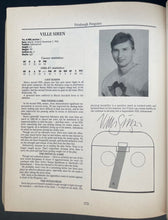 Load image into Gallery viewer, 1987/88 Autographed Signed Hockey Scouting Report Lemieux Coffey NHL JSA COA