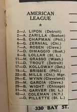 Load image into Gallery viewer, 1950 Vintage MLB Baseball All-Stars Program Maple Leaf Stadium Toronto Rare