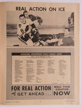 Load image into Gallery viewer, 1965 Hockey Pictorial Magazine - Ron Ellis & Charlie Hodge Front Cover NHL