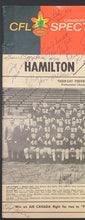 Load image into Gallery viewer, 1967 Hamilton Tiger-Cats Autographed Signed Program CFL Football VTG Grey Cup