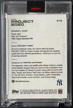 Load image into Gallery viewer, (2) Topps Project 2020 #219 Derek Jeter 1993 Card + 383 Seinfeld Art Don C