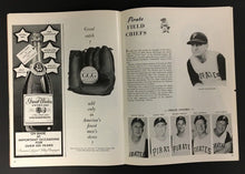 Load image into Gallery viewer, 1960 World Series Program Game 4 Yankee Stadium New York vs Pittsburgh Pirates