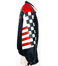 Load image into Gallery viewer, Indy Formula One 2000 US Grand Prix Limited-Edition Leather Jacket + Cap VTG