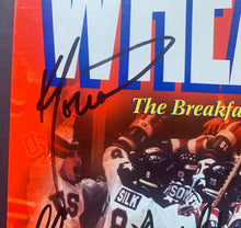 Load image into Gallery viewer, 1980 Lake Placid Winter Olympics US Hockey Gold Medal Team Signed Wheaties Box