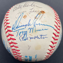 Load image into Gallery viewer, 1986 Milwaukee Brewers Team Signed Baseball Autographed x24 MLB Vintage HOF