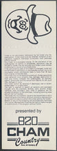 Load image into Gallery viewer, 1989 Carlisle Country Campout Handbill + Unused Full Ticket Jennings Pride VTG