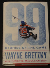 Load image into Gallery viewer, 2016 Wayne Gretzky Signed Book 99: Stories Of The Game NHL Hockey Autograph JSA
