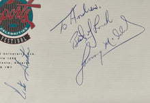 Load image into Gallery viewer, Lanny McDonald Paul Henderson Rob Ramage Cito Gaston Autographed Envelope Signed