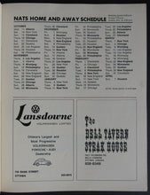 Load image into Gallery viewer, 1973 1st Year WHA Program New York Raiders vs Ottawa Nationals Gavin Kirk Cover