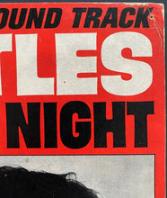 Load image into Gallery viewer, Rare Beatles Point of Sale Beatles Hard Day's Night 1964 Movie Soundtrack