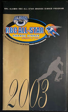 Load image into Gallery viewer, 2003 Vintage NHL Hockey RBC Alumni All-Star Awards Dinner Program Original