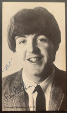 Load image into Gallery viewer, 1964 Beatles Exhibit Cards x4 Vintage Harrison McCartney Starr Lennon Rock&Roll
