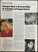 Load image into Gallery viewer, 1983 USFL Inaugural 1st Historic Program Tampa Bay Bandits vs Boston Breakers