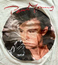 Load image into Gallery viewer, 1985 Paul Young World Tour The Nine Go Mad With Davy Crockett Concert T-Shirt