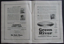 Load image into Gallery viewer, 1925 Chicago Coliseum Twelfth 6 Day Bike Race Program Fred & Willie Spencer