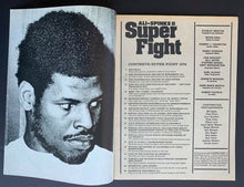 Load image into Gallery viewer, 1978 Super Fight Vintage Boxing Magazine Muhammad Ali v Michael Spinks on Cover