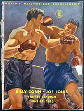 Load image into Gallery viewer, 1946 Yankee Stadium Boxing Program Joe Louis Retains Heavyweight Championship