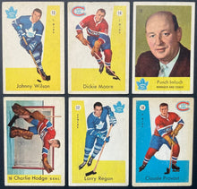 Load image into Gallery viewer, 1959-60 Parkhurst Hockey Cards Full Set NHL Punch Imlach Carl Brewer Vintage HOF