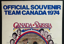 Load image into Gallery viewer, Vintage 1974 Canada-Russia Series Sport O'Keefe Official Souvenir POS Howe Hull
