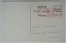 Load image into Gallery viewer, 1955 Vintage MLB Cleveland Indians Mike Garcia Autographed Team Issued Postcard