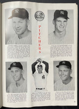 Load image into Gallery viewer, 1962 New York Yankees v San Francisco Giants MLB World Series Baseball Program