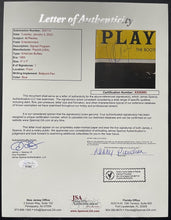 Load image into Gallery viewer, Al Pacino Autographed American Buffalo Playbill Theatre Broadway Signed JSA LOA