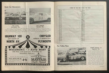 Load image into Gallery viewer, 1967 250 Mile Stock Car Race Program Autographed Lineup Page Vintage USAC