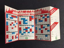 Load image into Gallery viewer, 1982 Winnipeg Jets NHL Hockey Schedule TD Bank Dale Hawerchuk Featured