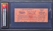 Load image into Gallery viewer, 1978 Vintage Canada Jam Rock Concert Festival Full Ticket iCert Authenticated