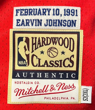 Load image into Gallery viewer, Magic Johnson Signed 1991 NBA All Star Game Basketball Jersey Fanatics Authentic