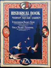 Load image into Gallery viewer, 1925 Very Rare Madison Square Garden Grand Opening Gala Music Festival Program