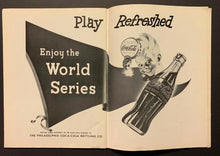 Load image into Gallery viewer, 1950 World Series Program Philadelphia Phillies vs New York Yankees Shibe Park