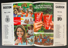 Load image into Gallery viewer, 1976 Boston Garden Stanley Cup Playoff Program Game 3 Semi-Final Series Bruins
