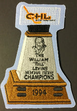 Load image into Gallery viewer, 1994 CHL Hockey Jersey Patch Rare Uniform Crest Memorial Trophy Champions VTG