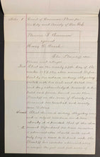 Load image into Gallery viewer, 1862 P.T. Barnum Signed 3 Page Legal Complaint Letter Vintage Old Antique + LOA