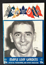 Load image into Gallery viewer, 1956 JR Hockey Program Maple Leaf Gardens VTG Biltmores Marlboros Canucks Majors