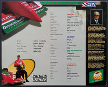 Load image into Gallery viewer, 1998 Adrian Fernandez Signed CART Racing Promo Photo Card Autographed