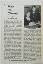 Load image into Gallery viewer, 1955 Maple Leaf Gardens NHL Program Toronto Maple Leafs vs Montreal Canadiens