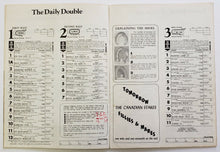 Load image into Gallery viewer, 1973 Woodbine Racetrack Queens Plate 114th Running Program - Royal Chocolate