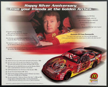 Load image into Gallery viewer, 2000 Signed NASCAR Bill Elliott Promotional Sponsors Card Autographed Vintage