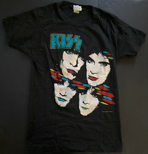 Load image into Gallery viewer, Kiss Asylum World Tour 1985/86 Concert T-Shirt Size Large Original Screen Stars